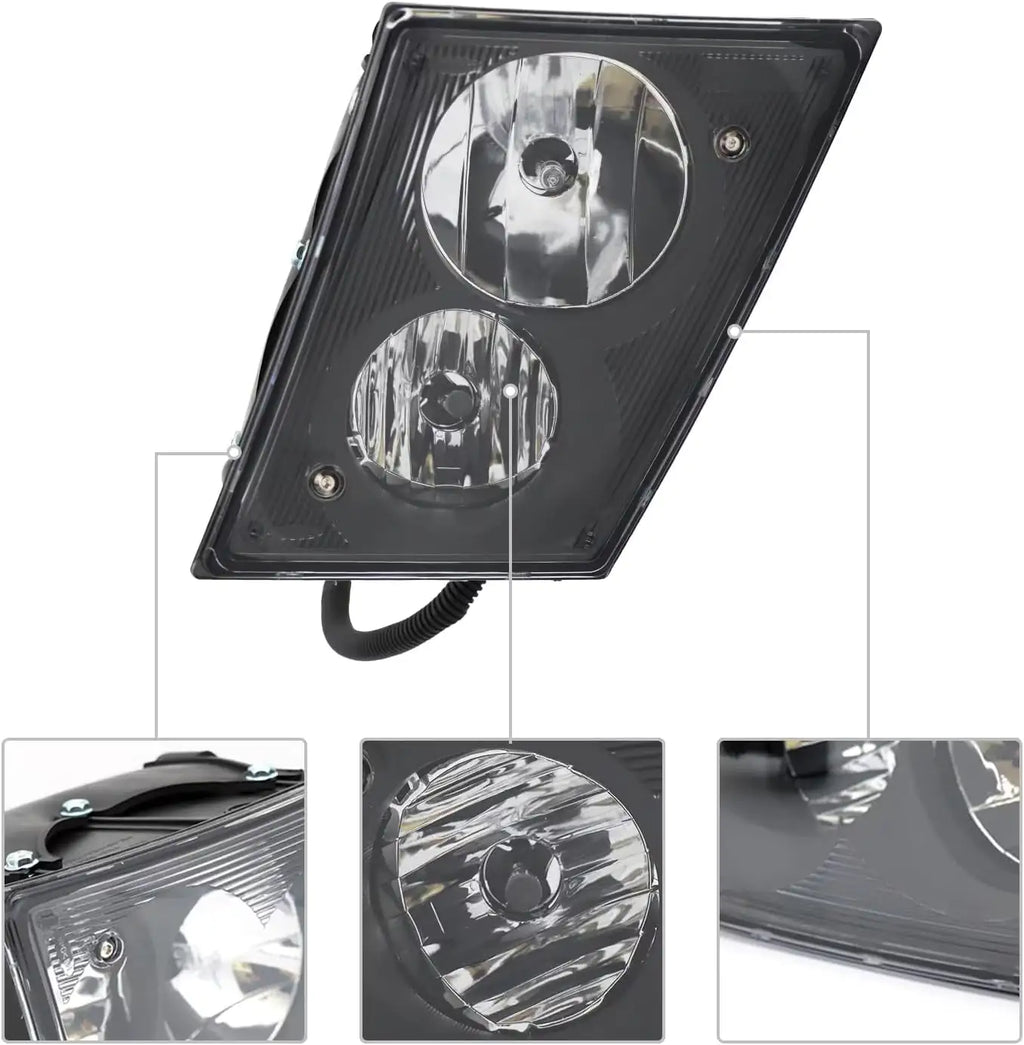 Faros Antiniebla LEAVAN Compatibles con Volvo VN VNL 630 670 730 780 de 2003-2017