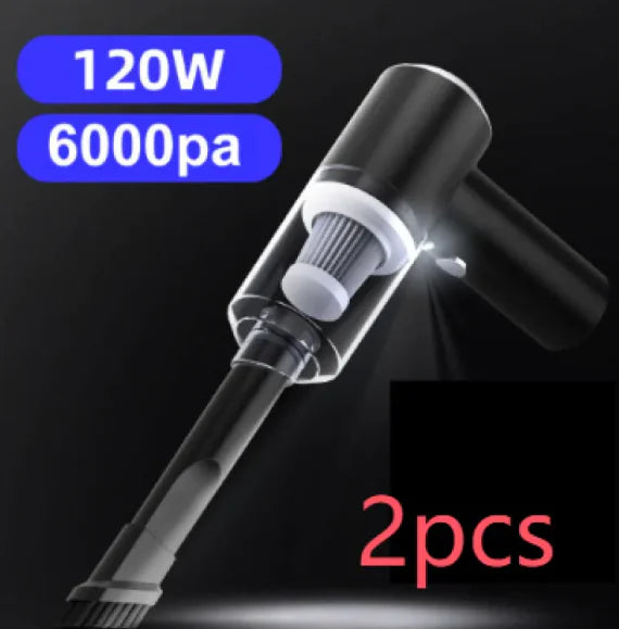Aspiradora Inalámbrica para Automóvil de 120W